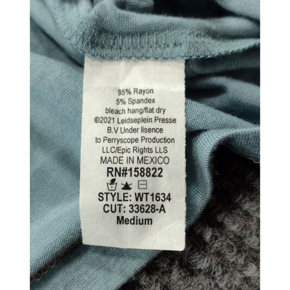 West Coast Shirt Women's AC/DC Voltage Stretch Cropped Tee Size M - Picture 4 of 6